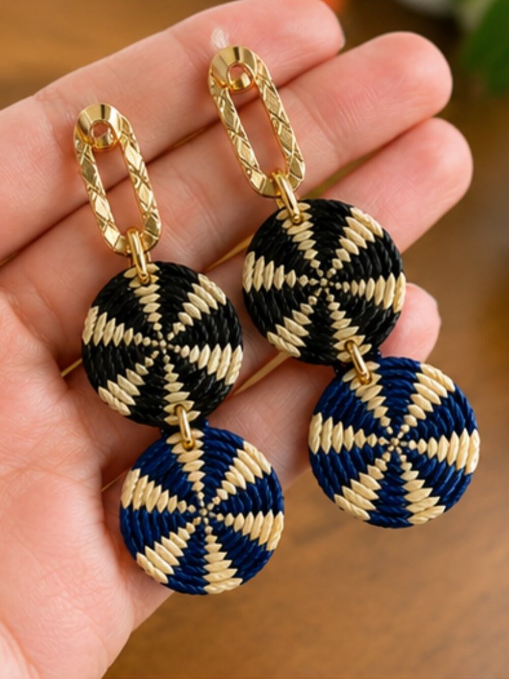 Handmade Iraka Statement Earrings | Boho Artisan Jewelry ✨